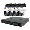 AHD Комплект уличного видеонаблюдения Ps-link KIT-C204HD 2Mp  - 4 камеры, видеорегистратор, кабель 10м (4шт)